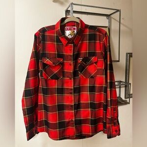 DIXXON FLANNEL COMPANY STEVE CABALLERO DRAGON FLANNEL large new without tags